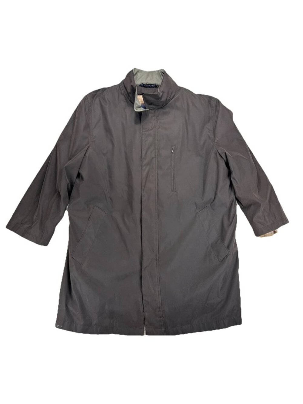 Ralph Ralph Lauren Trench OverCoat Mens Large Removable Lining Rain Resistant